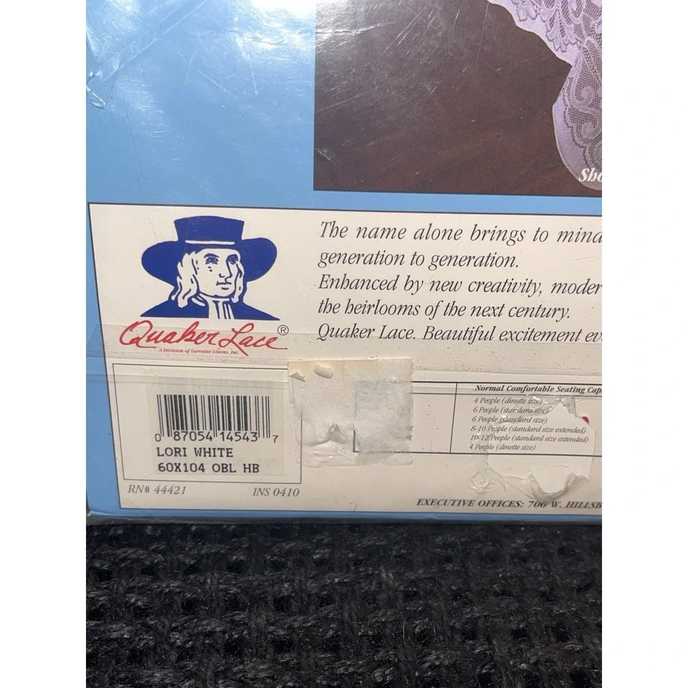 Quaker Lace new package